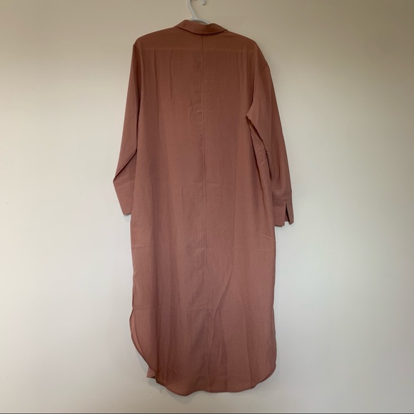 H&M calf-lenght pink dress - Picture 4 of 7